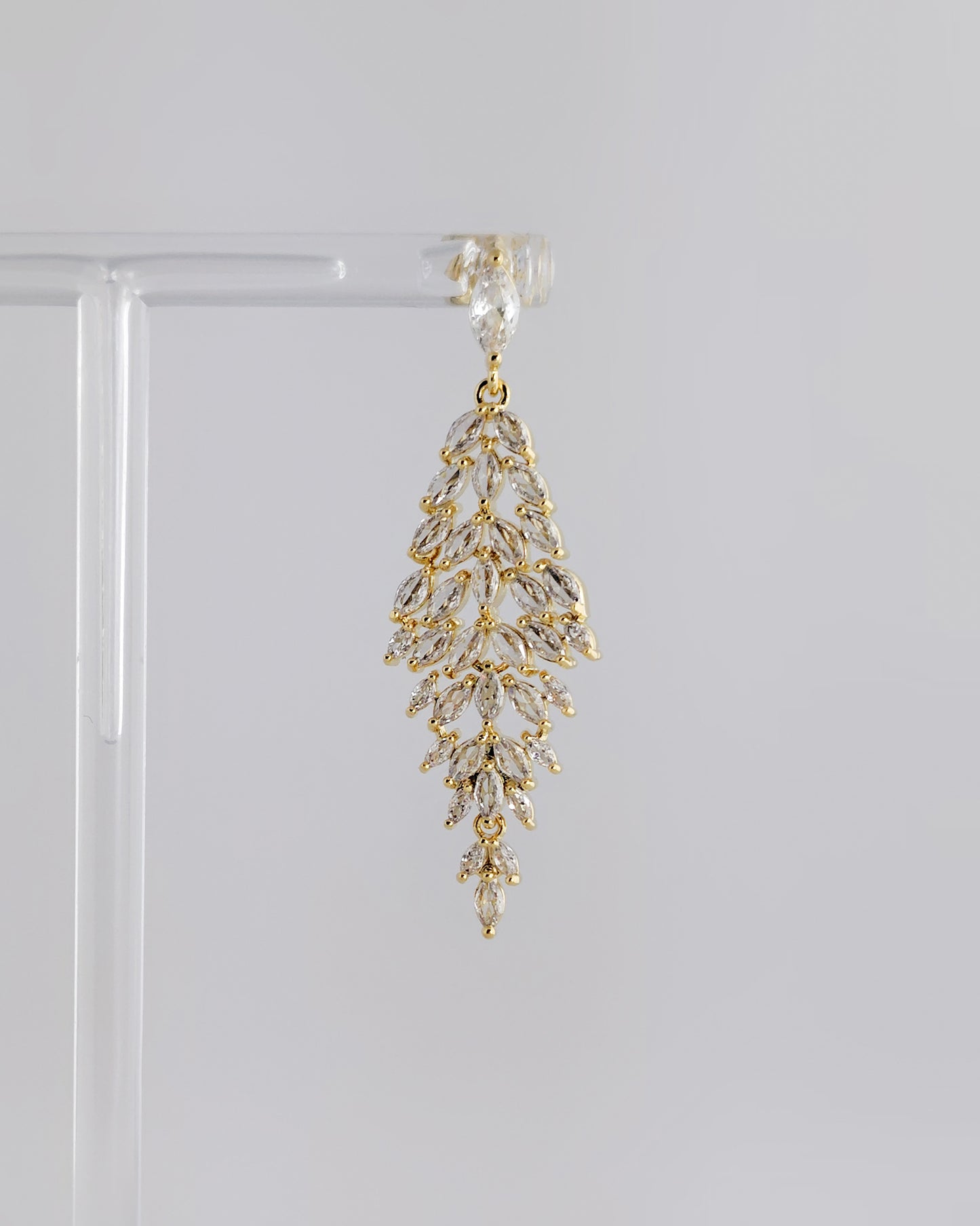 【CERIA|チェリア】Arabesque gold frame pierce