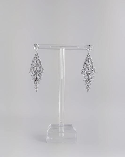 【CERIA|チェリア】Arabesque silver frame pierce