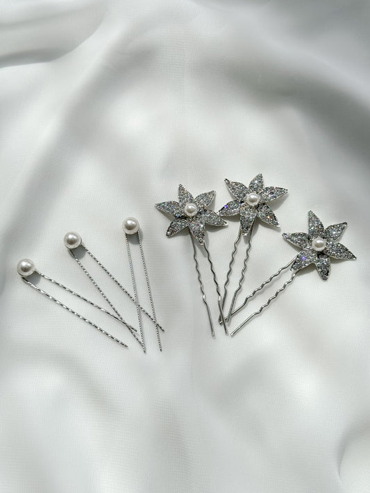 【CERIA|チェリア】Nova & pearl pins