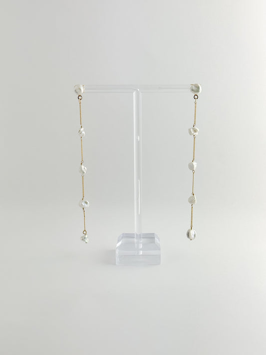 【CERIA|チェリア】Stone long pierce