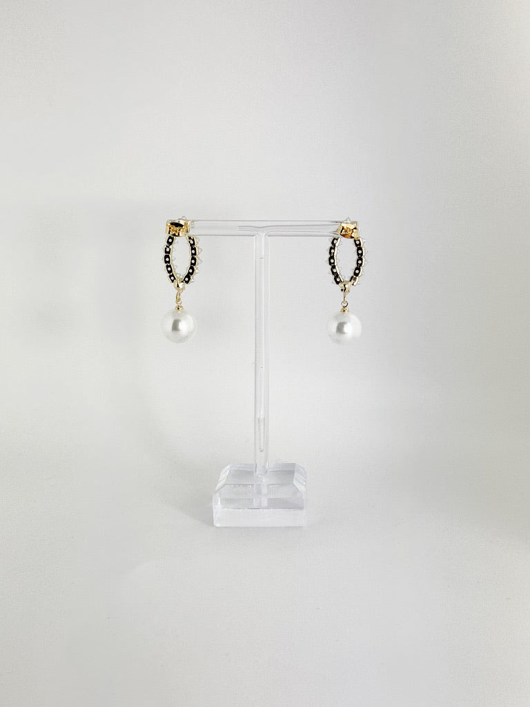 【CERIA|チェリア】Oval pearl gold pierce