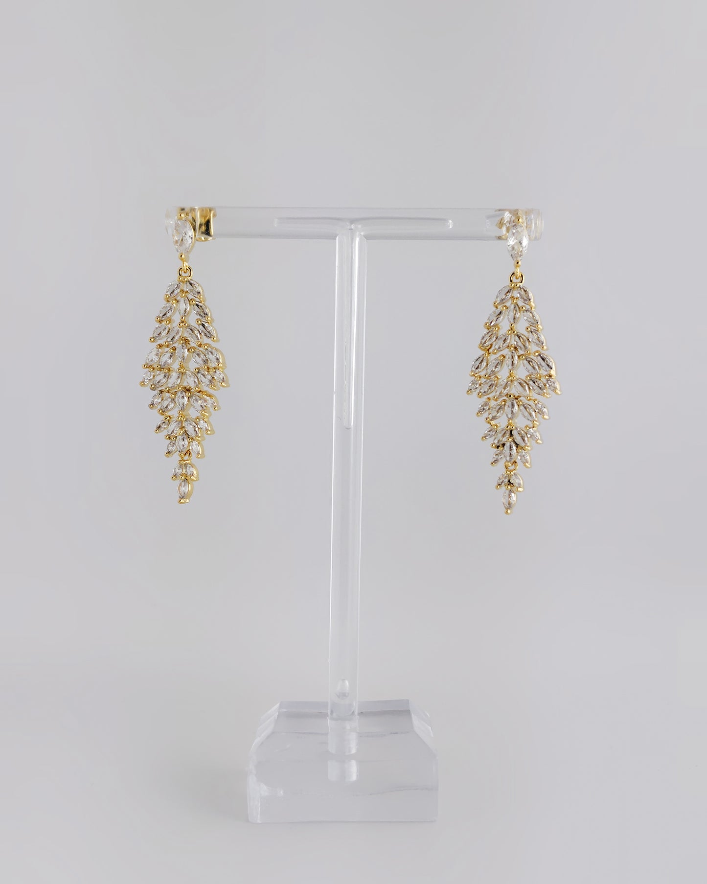 【CERIA｜チェリア】Arabesque gold frame pierce