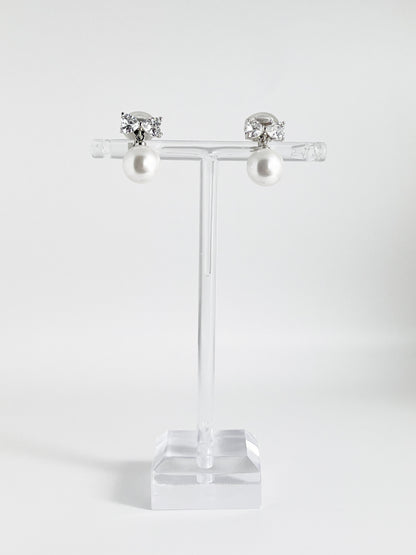 【CERIA｜チェリア】Ribbon bijou perl earring