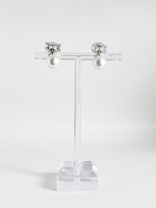 【CERIA｜チェリア】Ribbon bijou perl earring