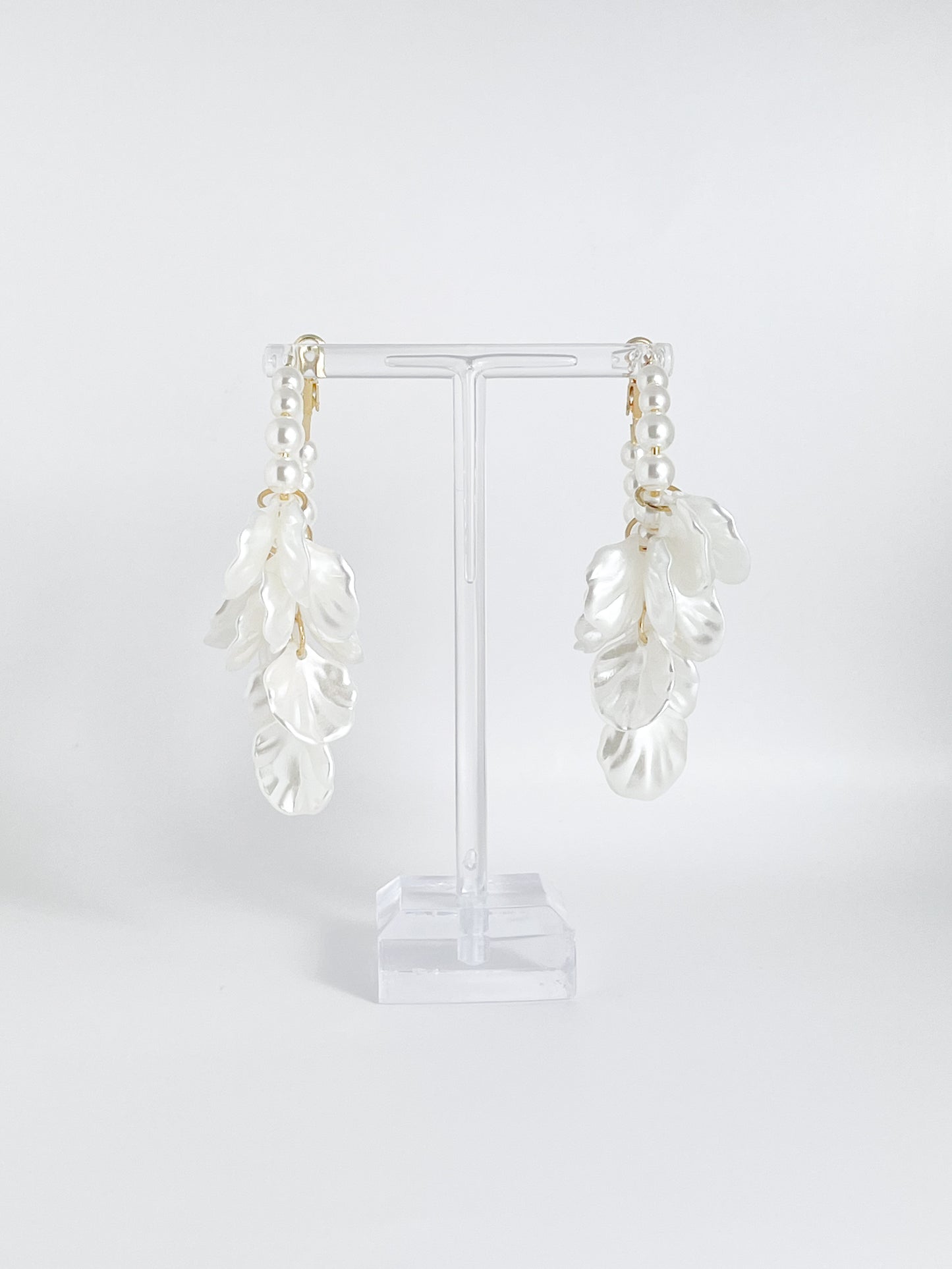 【CERIA｜チェリア】hanabira pearl gold hoop pierce