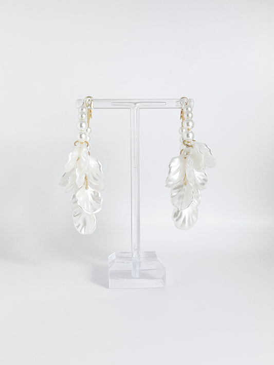 【CERIA｜チェリア】hanabira pearl gold hoop pierce