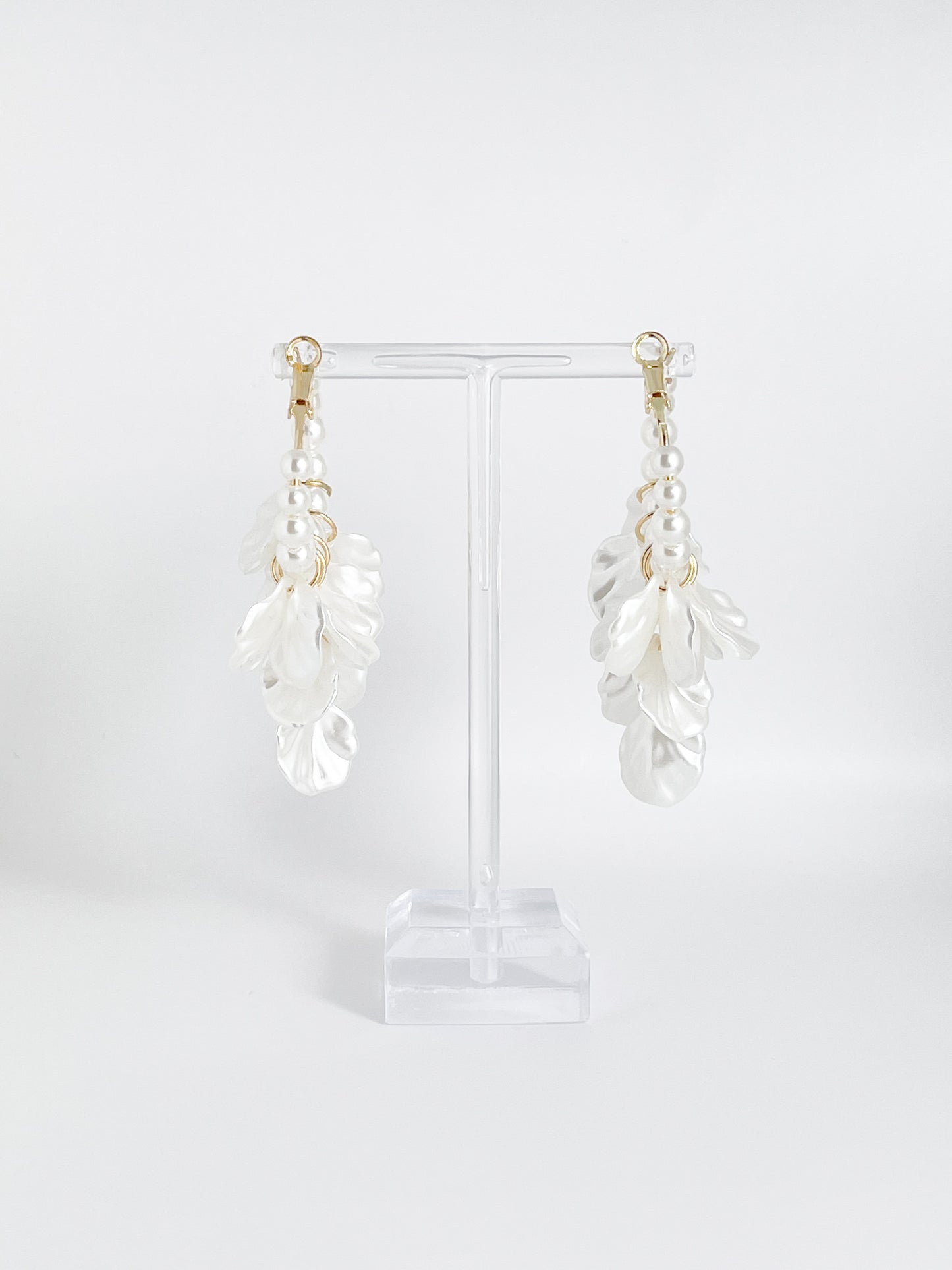 【CERIA｜チェリア】hanabira pearl gold hoop pierce